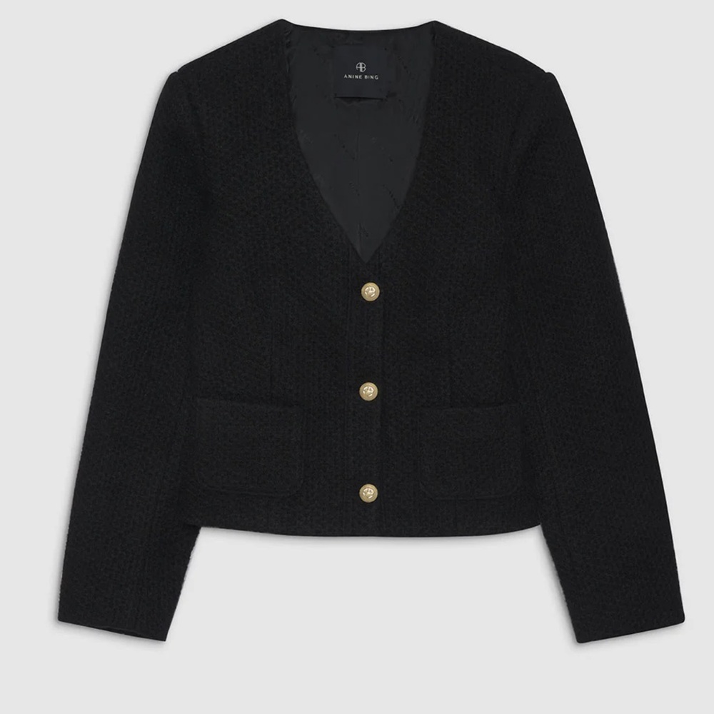 Black Tweed Jacket